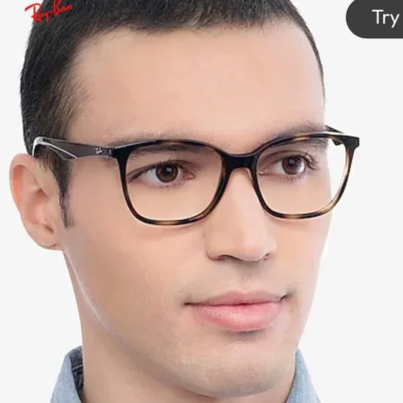 Ray-Ban RB7066 Glasses - Brown Tortoise - Picture 3 of 16